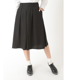 E hyphen world gallery | ・ジョーゼットタックミディアムパンツ(パンツ)