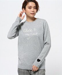 BELLA FREUD | Bella Freud 『CLOSE TO MY HEART』 カシミヤニット(ニット/セーター)