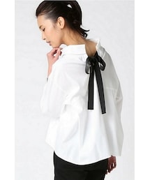 DEUXIEME CLASSE - 専用です！LOHEN ローヘン バックリボンブラウス・ブラック／新品タグ付き 20150826050958122_215.jpg
