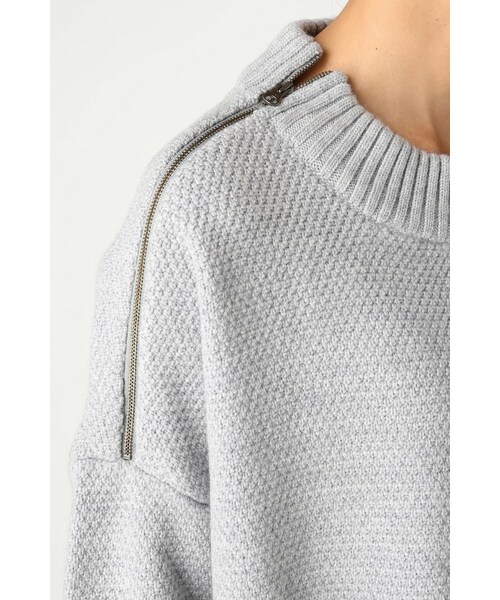 L'Appartement（アパルトモン）の「KLOKE SHOULDER ZIP KNIT（）」 - WEAR