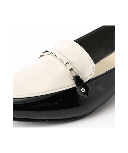 LE TALON（ルタロン）の「2CMポインテッドローファー（シューズ・レディース・ブラック/ブラック A/グレー・35.5/36/36.5/37/37.5/38）」の12枚目の写真