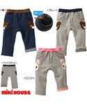 ミキハウス | 【ミキハウス】プッチー＆うさこ☆編みワッペン付きパンツ(Pants)