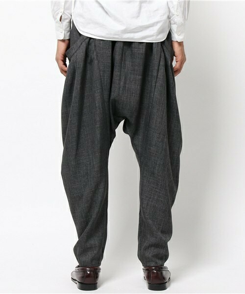 GOMME HOMME（ゴムオム）の「サイドドロップサルエルパンツ
