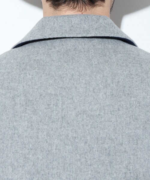 DISCOVERED（ディスカバード）の「ロングジャケットコート（その他・メンズ・BRN/GRY・1/2）」の6枚目の写真