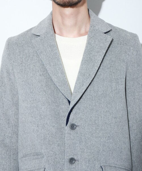 DISCOVERED（ディスカバード）の「ロングジャケットコート（その他・メンズ・BRN/GRY・1/2）」の5枚目の写真