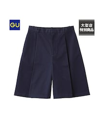 GU | （GU）タックキュロットパンツ(パンツ)