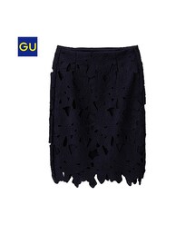 GU | （GU）レースタイトスカート(スカート)