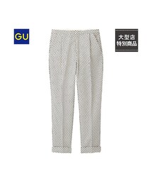 GU | （GU）ジャカードクロップドパンツ(パンツ)