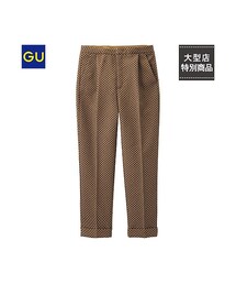 GU | （GU）ジャカードクロップドパンツ(パンツ)