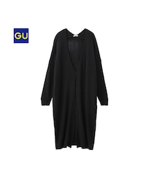 GU | （GU）カノコロングカーディガン（長袖）(ジャケット/アウター)