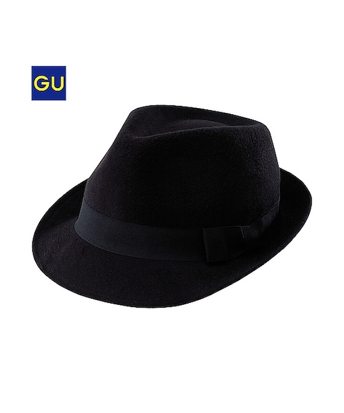 GU（ジーユー）の「（GU）ナカオレハット（MEN ⁄ キャップ・ハット・メンズ・GRAY/BLACK/BEIGE・-）」の2枚目の写真