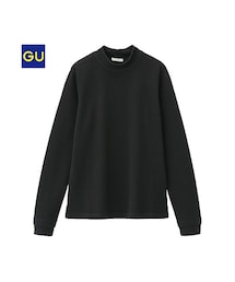 GU | （GU）ハイネックプルオーバー（長袖）(トップス)