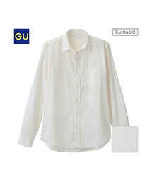 GU | （GU）コーデュロイシャツ（長袖）(トップス)