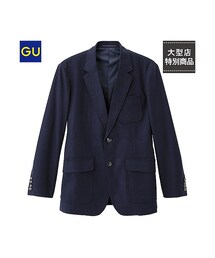 GU | （GU）ウールブレンドジャケット(ジャケット/アウター)