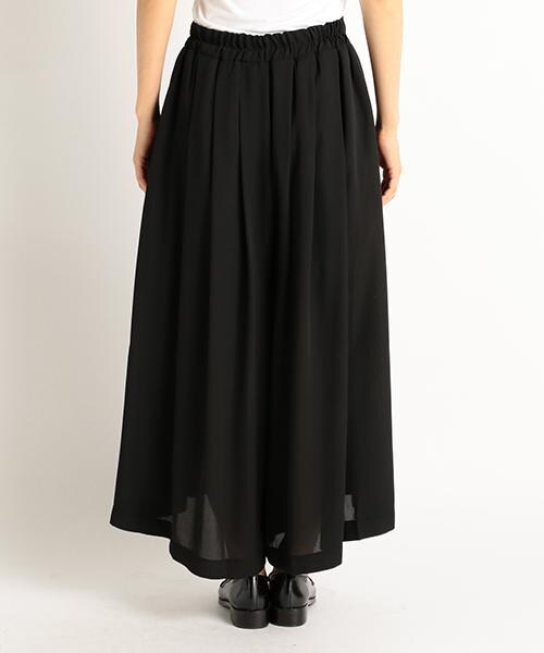 RAY CASSIN（レイカズン）の「レースアップガウチョパンツ（パンツ・レディース・ブラック/ブルー/カーキ/ピンク・FREE）」の6枚目の写真