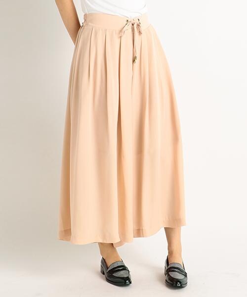 RAY CASSIN（レイカズン）の「レースアップガウチョパンツ（パンツ・レディース・ブラック/ブルー/カーキ/ピンク・FREE）」の4枚目の写真