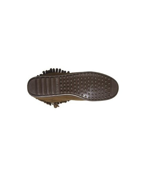 Minnetonka（ミネトンカ）の「Minnetonka 'Double Fringe' Boot（ブーツ・レディース・Purple/Brown・5 M/5.5 M/6 M）」の3枚目の写真
