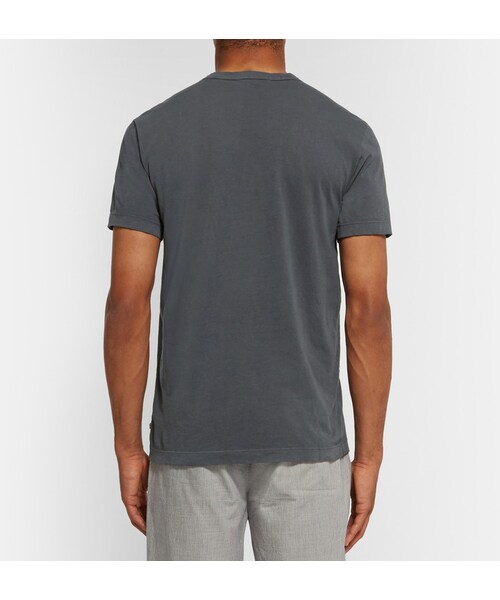 JAMES PERSE(ジェームスパース)の「James Perse Crew Neck Cotton-Jersey T-Shirt(Tシャツ/カットソー・メンズ・Blue/Black/Gray/Green/Orange/White・3/2/1/4/5)」の21枚目の写真