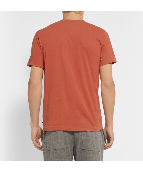 JAMES PERSE(ジェームスパース)の「James Perse Crew Neck Cotton-Jersey T-Shirt(Tシャツ/カットソー・メンズ・Blue/Black/Gray/Green/Orange/White・3/2/1/4/5)」の8枚目の写真