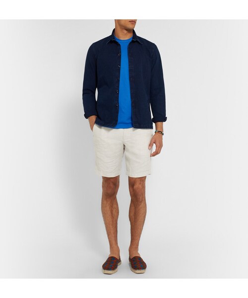 JAMES PERSE(ジェームスパース)の「James Perse Crew Neck Cotton-Jersey T-Shirt(Tシャツ/カットソー・メンズ・Blue/Black/Gray/Green/Orange/White・3/2/1/4/5)」の17枚目の写真