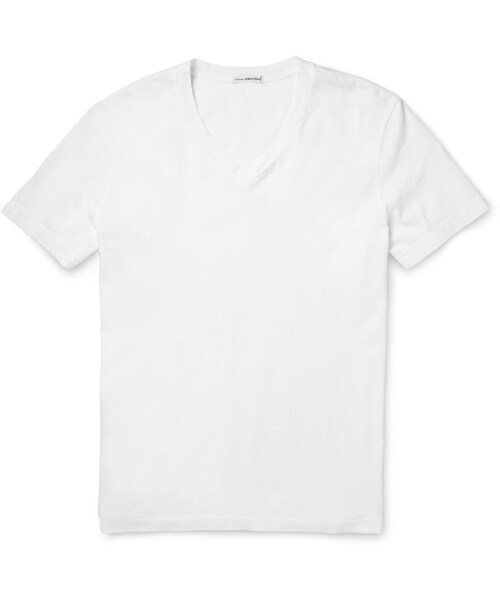 JAMES PERSE(ジェームスパース)の「James Perse Crew Neck Cotton-Jersey T-Shirt(Tシャツ/カットソー・メンズ・Blue/Black/Gray/Green/Orange/White・3/2/1/4/5)」の1枚目の写真