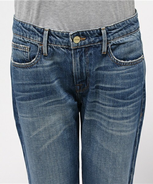 FRAME DENIM（フレームデニム）の「FRAME DENIM クラッシュデニム（デニムパンツ・レディース・ダークブルー・24/25/26/27）」の6枚目の写真