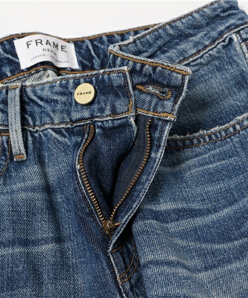 FRAME DENIM（フレームデニム）の「FRAME DENIM クラッシュデニム（デニムパンツ・レディース・ダークブルー・24/25/26/27）」の10枚目の写真