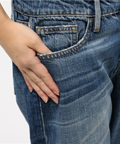 FRAME DENIM（フレームデニム）の「FRAME DENIM クラッシュデニム（デニムパンツ・レディース・ダークブルー・24/25/26/27）」の8枚目の写真