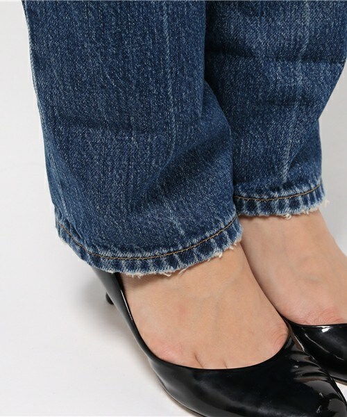 FRAME DENIM（フレームデニム）の「FRAME DENIM クラッシュデニム（デニムパンツ・レディース・ダークブルー・24/25/26/27）」の9枚目の写真