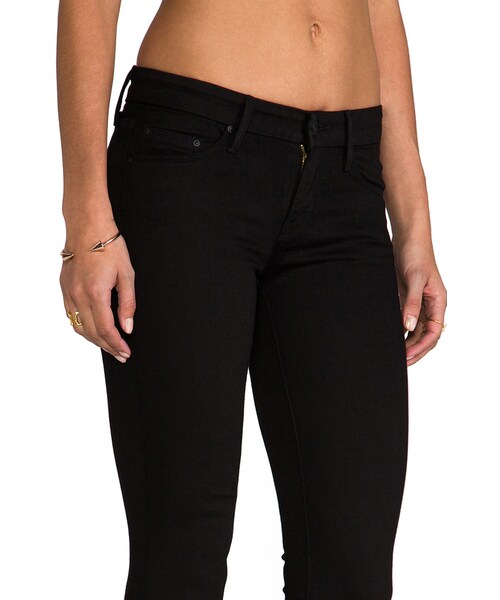 mother（マザー）の「MOTHER The Looker（デニムパンツ・レディース・Black・24）」の2枚目の写真