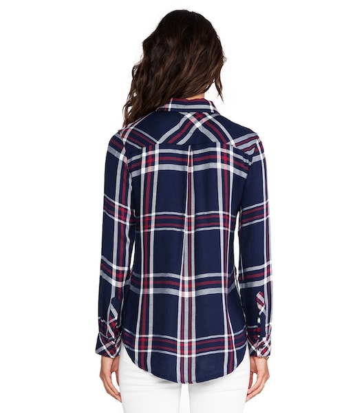 Rails（レイルズ）の「Rails Hunter Button Down（シャツ/ブラウス・レディース・Blue・XS）」の4枚目の写真