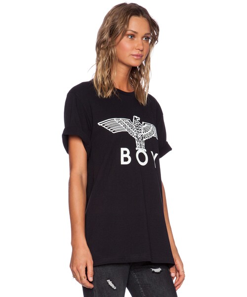 BOY LONDON（ボーイロンドン）の「BOY London Eagle BOY Tee（Tシャツ/カットソー・レディース・Black・XS/S/M/L/XL）」の3枚目の写真
