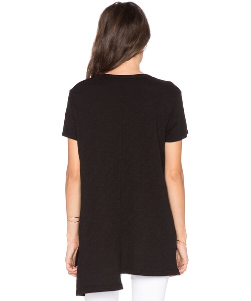 Wilt（ウィルト）の「Wilt Shrunken Shifted Crew Neck Tee（Tシャツ/カットソー・レディース・Black/White・XS/S）」の3枚目の写真