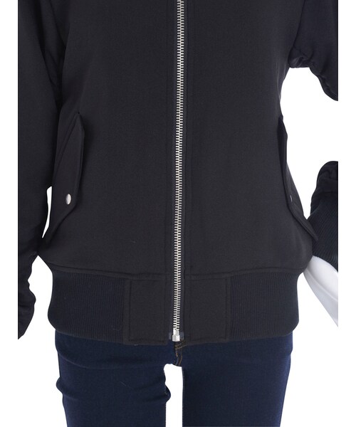 EMODA（エモダ）の「リバーシブルブルゾン（ジャケット/アウター・レディース・ブラック・S/M）」の6枚目の写真