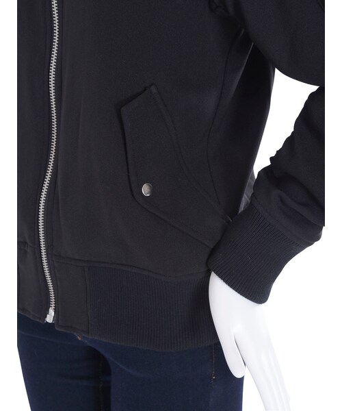 EMODA（エモダ）の「リバーシブルブルゾン（ジャケット/アウター・レディース・ブラック・S/M）」の8枚目の写真