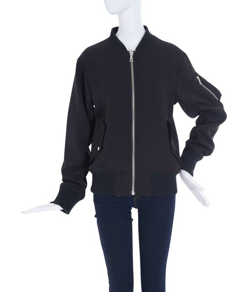 EMODA（エモダ）の「リバーシブルブルゾン（ジャケット/アウター・レディース・ブラック・S/M）」の2枚目の写真