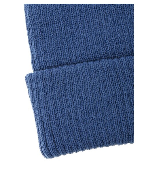 Green　Parks（グリーンパークス）の「・リブワッチ（帽子・オフホワイト/杢グレー/ブラック/ボルドー/レッド/マスタード/ブルー/ロイヤルブルー/ネイビー/ダークグリーン・F）」の13枚目の写真