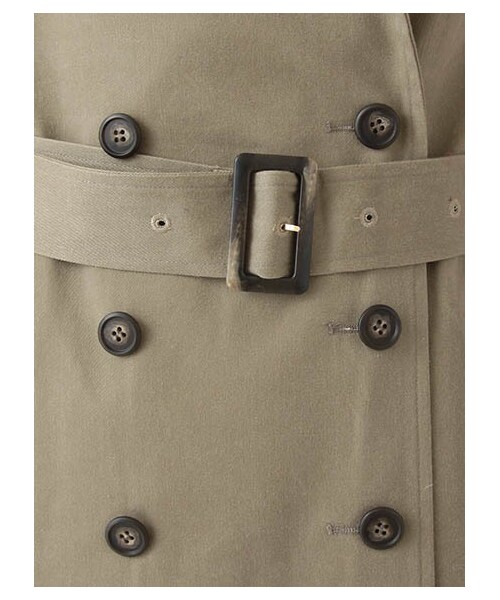 E hyphen world gallery（イーハイフンワールドギャラリー）の「ロングトレンチコート（ジャケット/アウター・ベージュ/カーキ/ネイビー）」の11枚目の写真