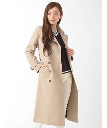 E hyphen world gallery | ロングトレンチコート(ジャケット/アウター)