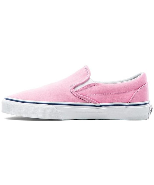 VANS（バンズ）の「Vans Classic Slip On Sneaker（スニーカー・レディース・Pink・10）」の4枚目の写真