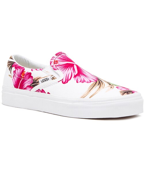 VANS(バンズ)の「Vans Classic Hawaiian Floral Slip On Sneaker(スニーカー・レディース・Pink・9.5/10)」の6枚目の写真