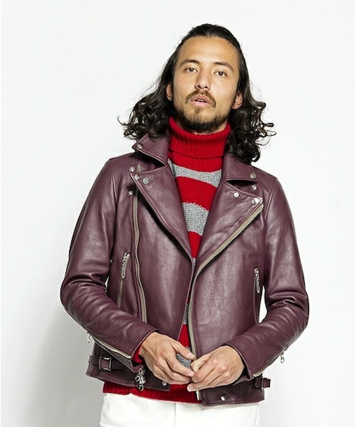 CAMBIO（カンビオ）の「JK-SV-GA-1001 W-RIDERS JACKET（）」 - WEAR
