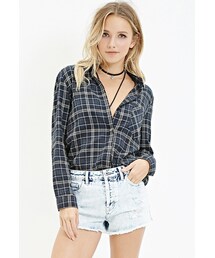 FOREVER 21 | FOREVER 21 Distressed Denim Cutoffs(その他パンツ)