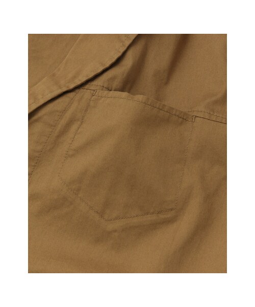 KBF（ケイビーエフ）の「コットンロングコート（ジャケット/アウター・レディース・OLIVE/MUSTARD/NAVY・one）」の13枚目の写真