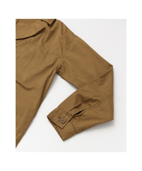 KBF（ケイビーエフ）の「コットンロングコート（ジャケット/アウター・レディース・OLIVE/MUSTARD/NAVY・one）」の11枚目の写真