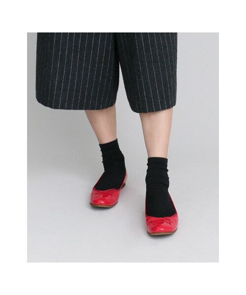 RODE SKO（ロデスコ）の「CAMELIA リボンラウンドバレエ（シューズ・レディース・BLACK/RED・35/36/37/38/39）」の5枚目の写真