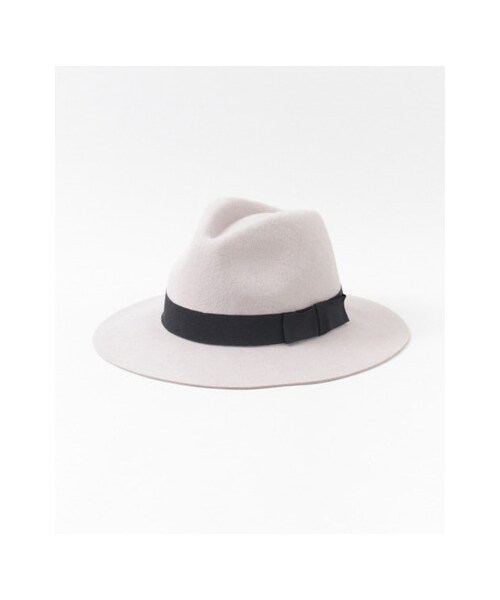 URBAN RESEARCH Sonny Label(アーバンリサーチサニーレーベル)の「幅広ウールハット(帽子・レディース・ライトグレー/グレー/ライトベージュ/ネイビー/ブラック・FREE)」の1枚目の写真