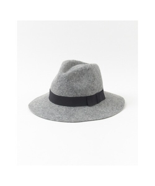 URBAN RESEARCH Sonny Label(アーバンリサーチサニーレーベル)の「幅広ウールハット(帽子・レディース・ライトグレー/グレー/ライトベージュ/ネイビー/ブラック・FREE)」の3枚目の写真