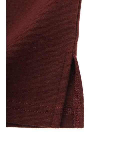 w closet（ダブルクローゼット）の「ハイネックポケ付きTシャツ（トップス・レディース・オフホワイト/キャメル/ブラウン/ブラック・FREE）」の11枚目の写真