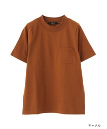 w closet | ハイネックポケ付きTシャツ(トップス)